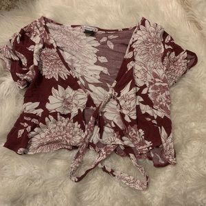 Cropped short sleeve